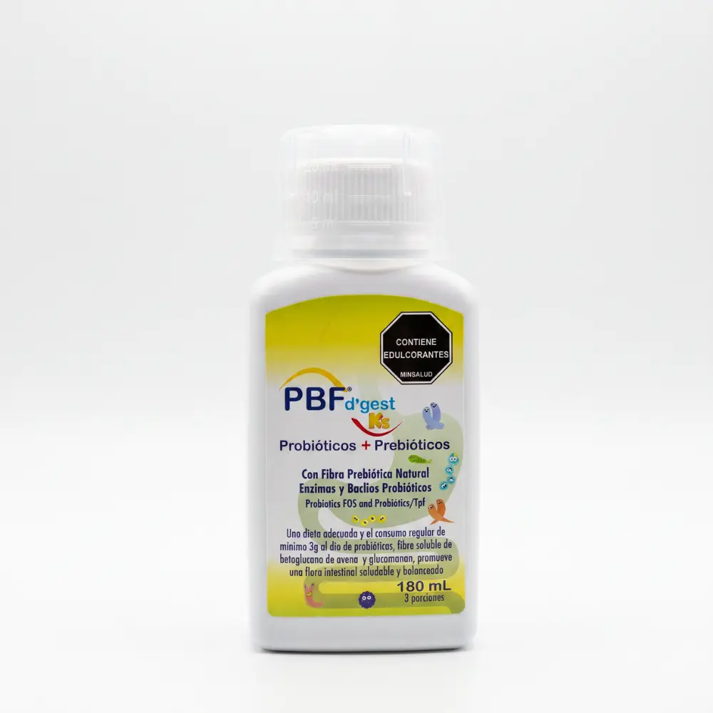 PBF Dgest KS- LACICO - Probioticos y prebioticos para niños y niñas - salud intestinal3.webp